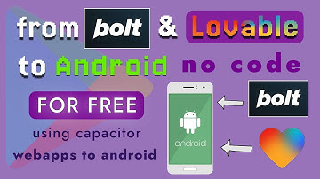 FREE! Webapps to Android using Capacitor (Lovable & Bolt too) || NO CODE