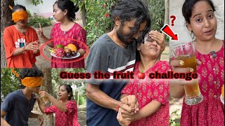 guess the fruit name 🍉challenge | with a twist | Ginni pandey pranks