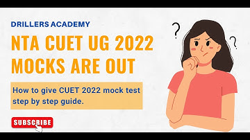 Step by step guide to give free NTA CUET mocks 2022