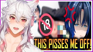 Hiodoshi Ao has a message for people who draw her lewds | Hiodoshi Ao Hololive React