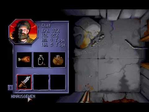 Burntime Gameplay [DOS PC] 1993 / Max Design GesMBH