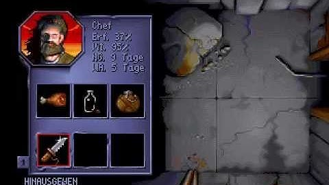 Burntime Gameplay [DOS PC] 1993 / Max Design GesMBH