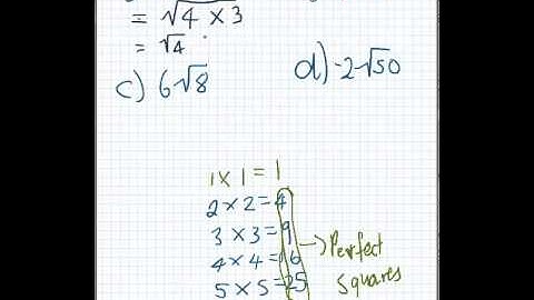 SURDS: Understanding irrational numbers and simplifying surds.