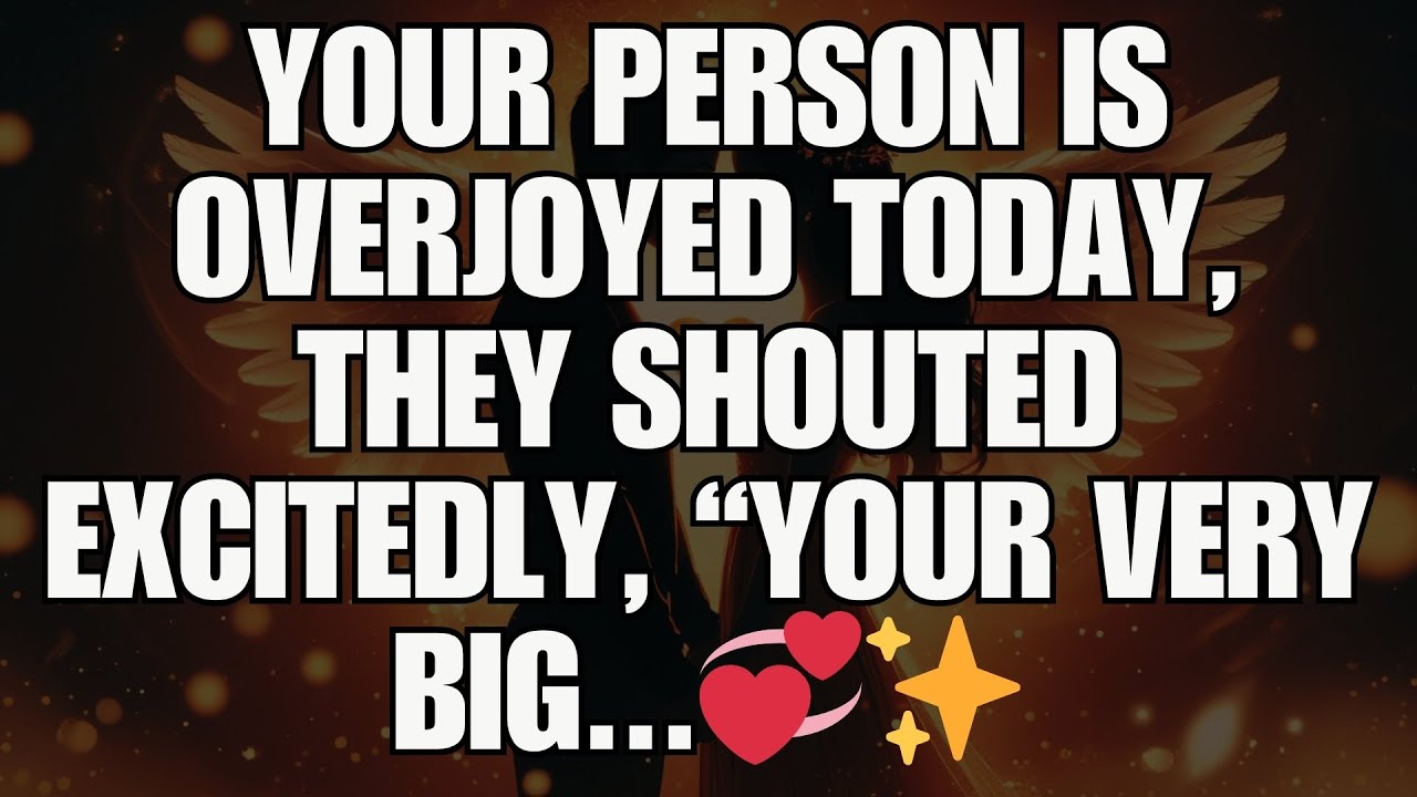 ✨ Ваш человек сегодня вне себя от радости, он восторженно кричал: «Твой самый большой... | послан...