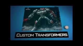 Custom Transformers Prime BH: Cyberverse Twinstrike, Soundwave and Airachnid
