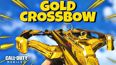 HOW TO GET GOLD CROSSBOW FAST IN COD MOBILE HOW TO UNLOCK CROSSBOW GOLD CAMO IN CODM