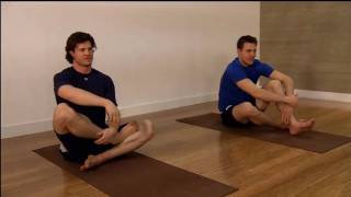 Trish Stratus teaches Schenn & Exelby Yoga (HD)