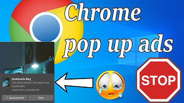 How To block Disable Pop Up Ads in Chrome  & Bottom Right Left Side Ads