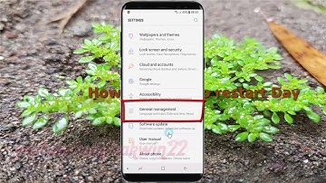 Android Nougat : How to Set Auto restart Day in Samsung Galaxy S8 or S8+