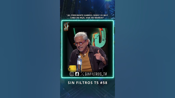 Herrera “¡El presidente Gabriel Boric es muy cara de raja, vive en Narnia!” | Sin Filtros T5 #58
