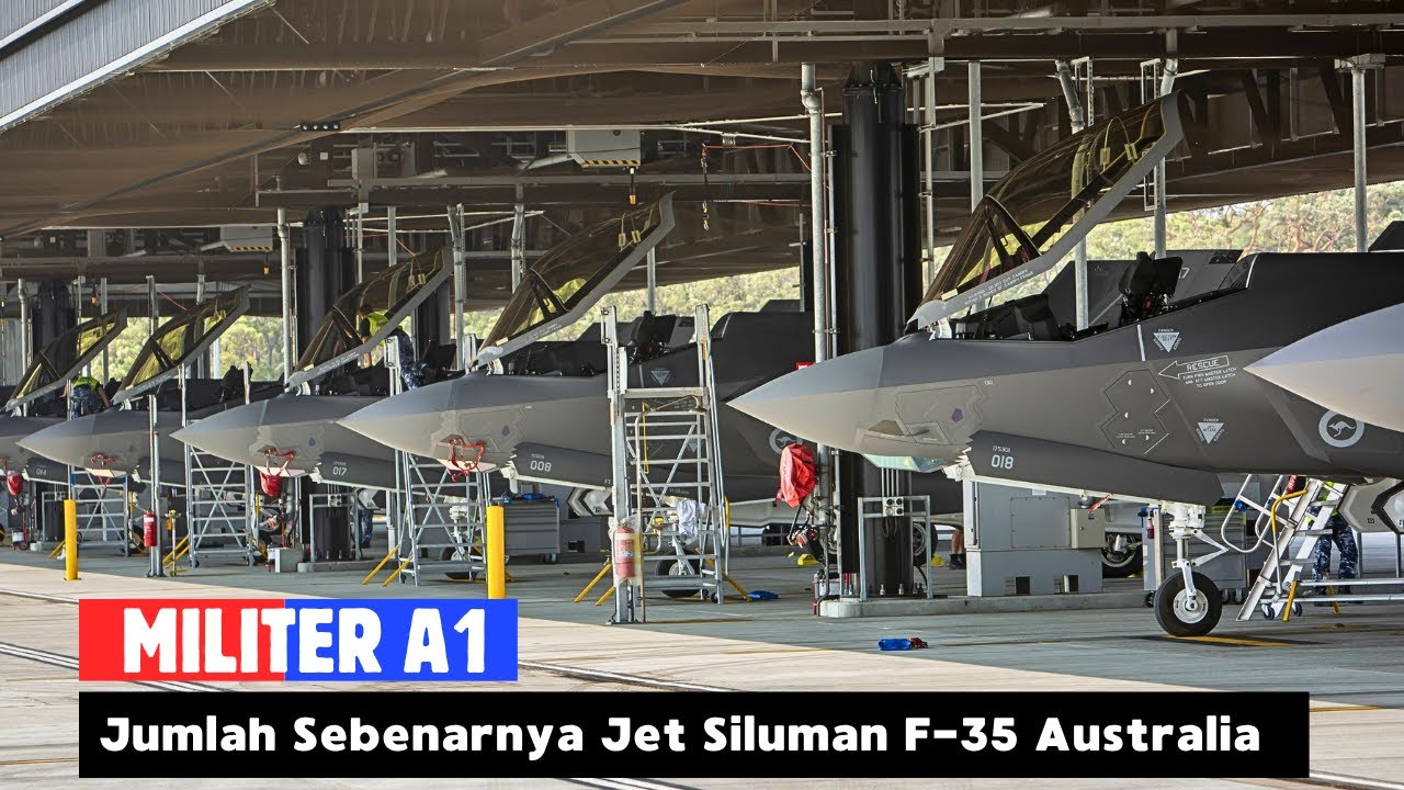 Jet Tempur Siluman F-35 Australia Bikin Gentar! TERBONGKAR Berapa Jumlah Sebenarnya