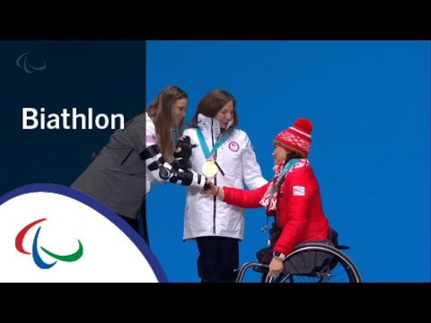 Victory Ceremony | Women's Biathlon| Sprint sitting | PyeongChang2018 Paralympic Winter Games