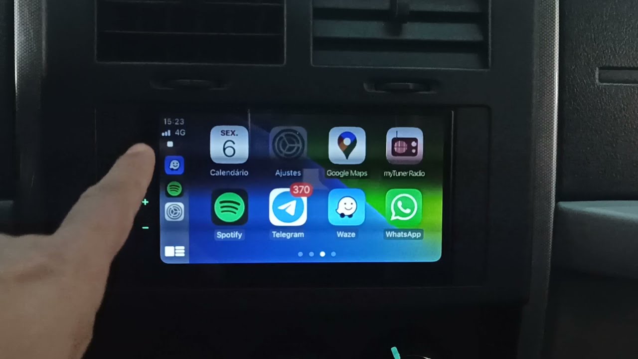 Jeep Cherokee - Central Pioneer CarPlay e Android Auto - ArtsomAuto