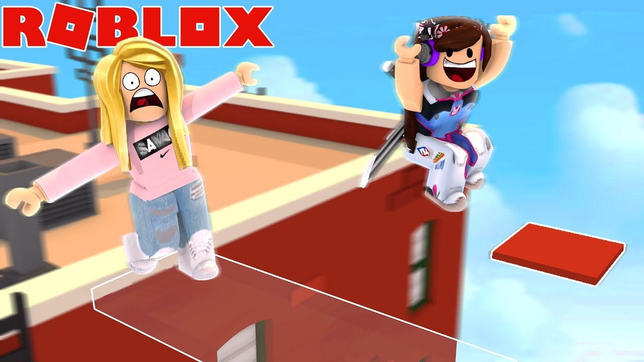 Dont Fall Down The 1000 Feet High Building Roblox Youtube - girl feet roblox