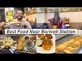 Best food near borivali station  black pav bhaji angara pizza live puff and much more
