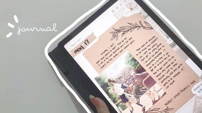 Digital Scrapbook Journal in GoodNotes 📓👩🏾‍💻💓, Gallery posted by  Officialxzavia