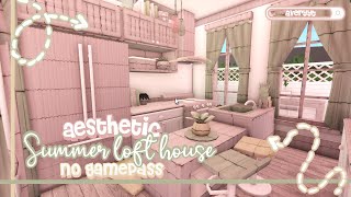 Bloxburg- 26k Mini Blush Bakery No Gamepass