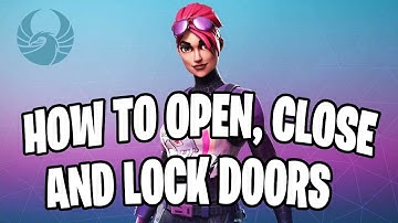 How to Open, Close and Lock Doors (Fortnite Creative Tutorial)