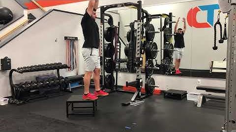 Matthew Ibrahim | Depth Drop to Squat Jump w/ Arm Swing & Stick