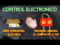 ✅ COMO ABRIR UNA CERRADURA y ENCENDER LAMPARA LED CON UN APLAUSO y AL COMPAS DE LA VOZ