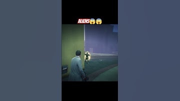 Alien Attack On Michael 😮😰 #gtav #gaming #shorts