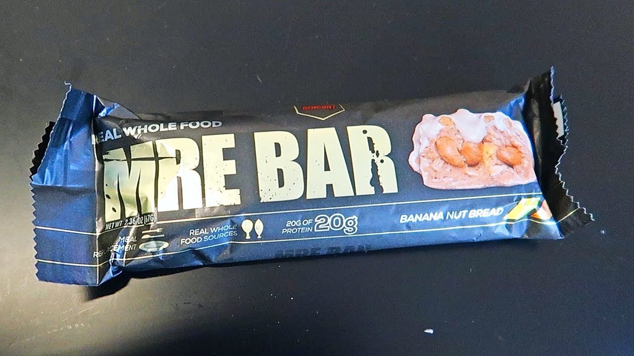 MRE BAR? Taste Test - YouTube
