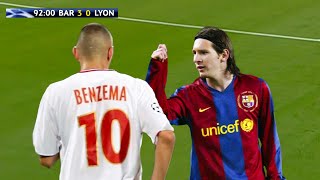 The Day Lionel Messi Showed Karim Benzema Who Is The Boss