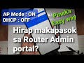 May Admin Portal Kahit Disable ang DHCP