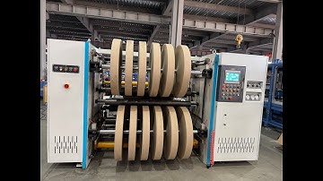 SLD-K Jumbo Roll Kraft Paper Slitting Rewinding Machine -Working Speed 400MPM