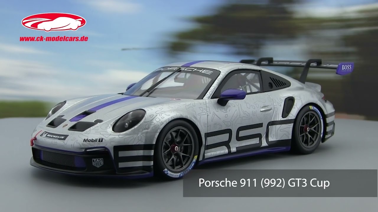 Ixo 1:18 Porsche 911 (992) GT3 Cup Track Experience 2023 LEGT18
