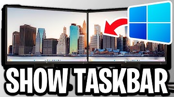 How To Show Taskbar On Multiple Monitors In Windows 11 - Step By Step