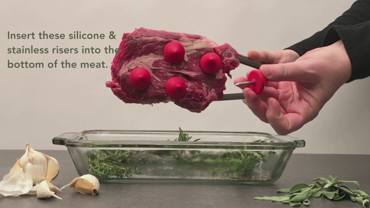 Roast Risers RSVP International Roast Risers - YouTube