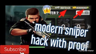 Modern sniper hack with proof 😎|| unlimited money hack 🔥|| how to hack modern sniper|| fire screenshot 4