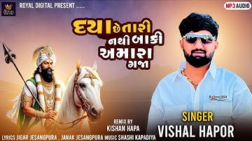 Daya Chhe Tari Baki Nathi Amara Gaja - Vishal Hapor | Ramdevpir Song 2025 | DJ Remix | @RoyalDigital