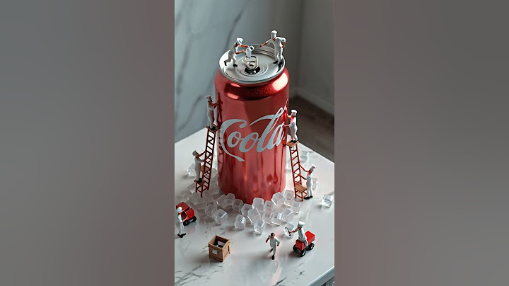 Giant Cola, Tiny Crew Crafting the Perfect Chill! #ai #entertainment #funny  #colddrink