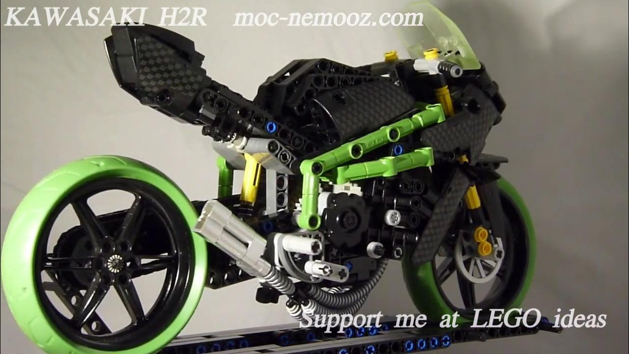 Maquette Lego Technic Kawasaki Ninja H2R