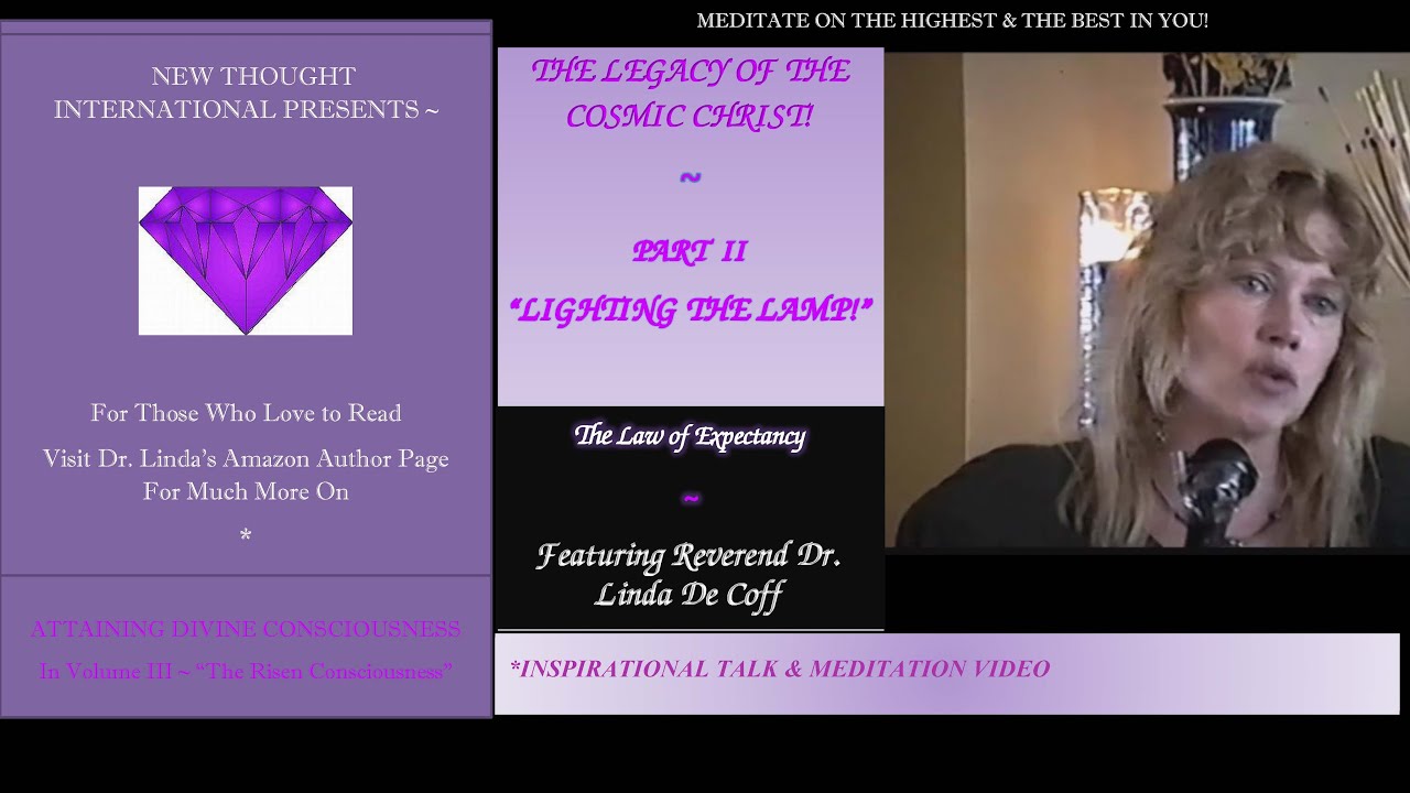 The Legacy of the Cosmic Christ ~ Part II ~ "Lighting the Lamp!" # ...
