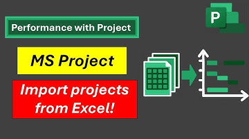 #17  MS Project - Importing project data from Excel