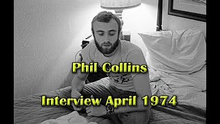 Phil Collins - Interview April 1974