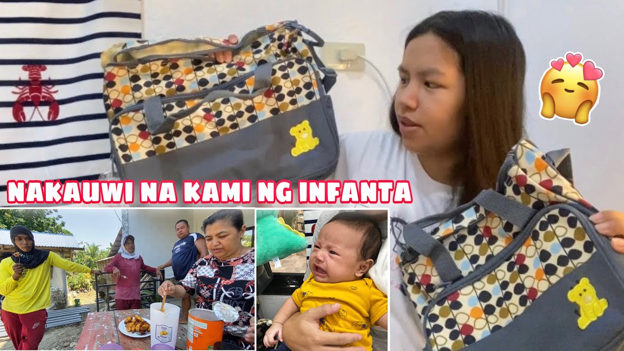 NAKAUWI NA KAMI NG INFANTA😇 | NAGLUTO SI PAPA NG MERYENDA + UNBOXING