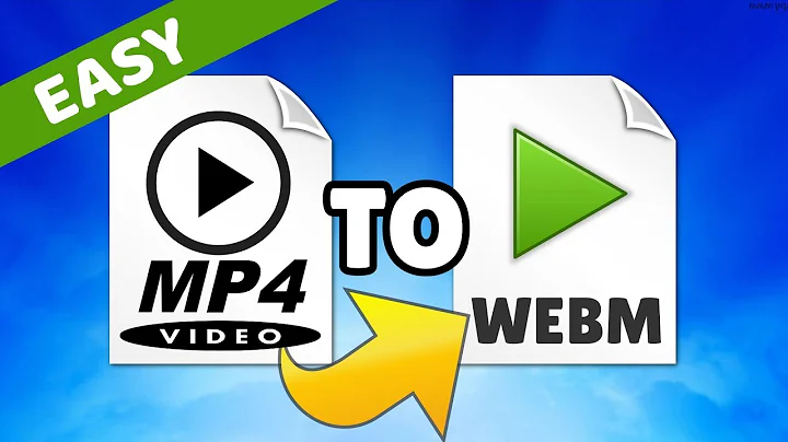 How to convert MP4 to WebM Video File Format Quick, Easy and Free
