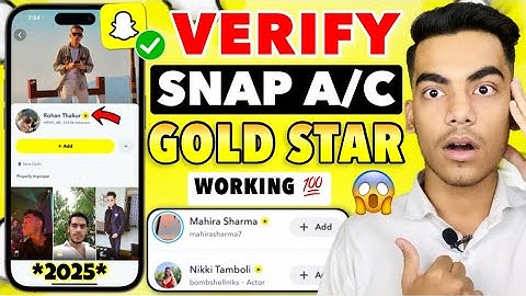 How To Get Snap Star On Snapchat | How To Verify Snapchat Account | Snapchat Verification 2025