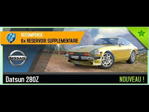 だぁ！だぁ！だぁ！　すてっぷ８ Asphalt 8 Datsun 280Z - 3 mastery races - YouTube