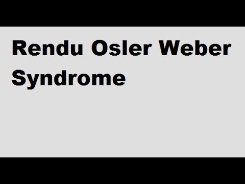 Video: Penyakit Rendu-Osler-Weber: Perspektif Ahli Gastroenterologi