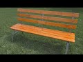 Outdoor Bench |steel &amp; wood|