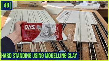 Hard standing using modelling clay  | 48 |  Austin Valley N Gauge Model Railway