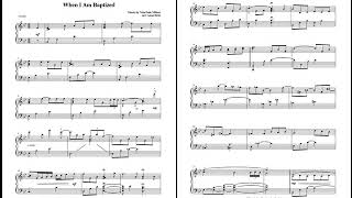 When I Am Baptized (piano solo)