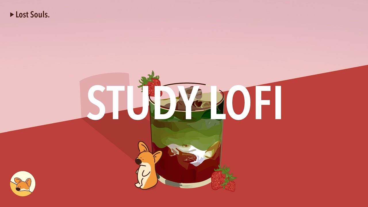 Strawberry Matcha 🍓 Chill study lofi 📻 Background music to relax to 🎶 ...
