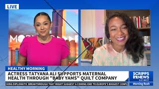 Actor Tatyana Ali explains why she's raising capital to address the Black maternal health crisis