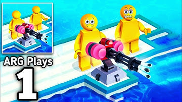 Sea Battle Raft - Gameplay Walkthrough Part 1